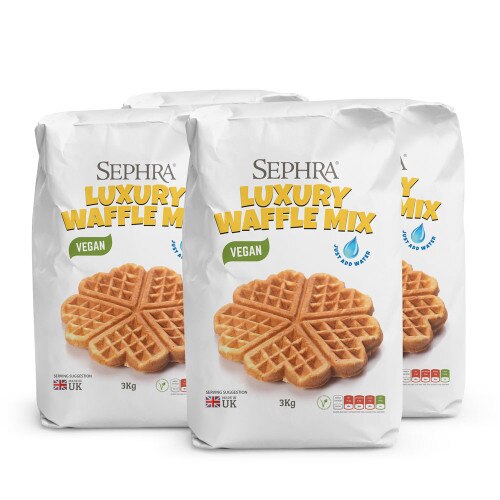 Vegan Waffle-Pancake Mix 12Kg Case_0